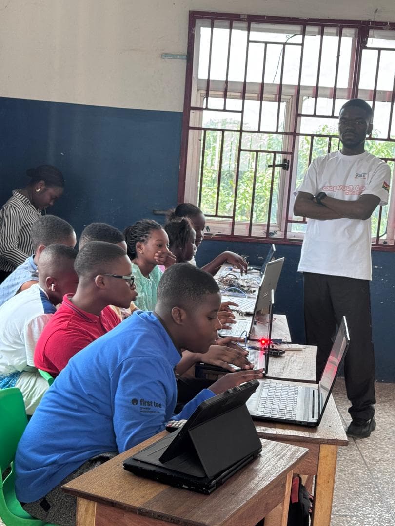 Students in class